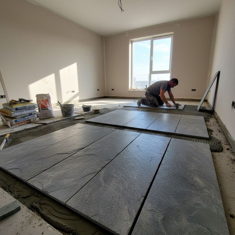 Granite Tiles Installation